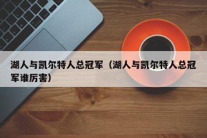 湖人与凯尔特人总冠军（湖人与凯尔特人总冠军谁厉害）