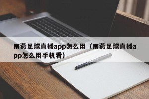 雨燕足球直播app怎么用（雨燕足球直播app怎么用手机看）